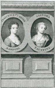 Dvojportrét Francesca Cuzzoni (1696-1778) a Faustina Bordoni (1697-1781)